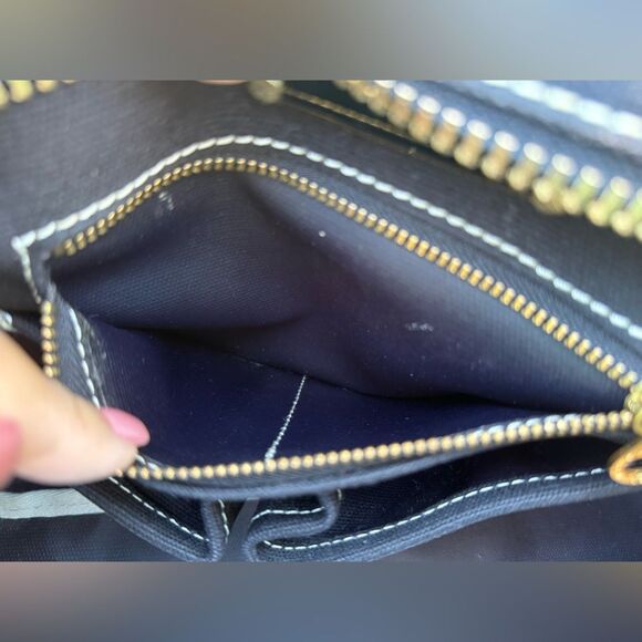 Marc by Marc Jacobs Distressed Canvas Black Small Tote Model #: 0622.61 - Picture 14 of 15